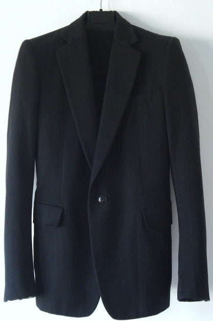 2004 Wool/Cotton Hand-tailored Blazer Jacket with Gussets