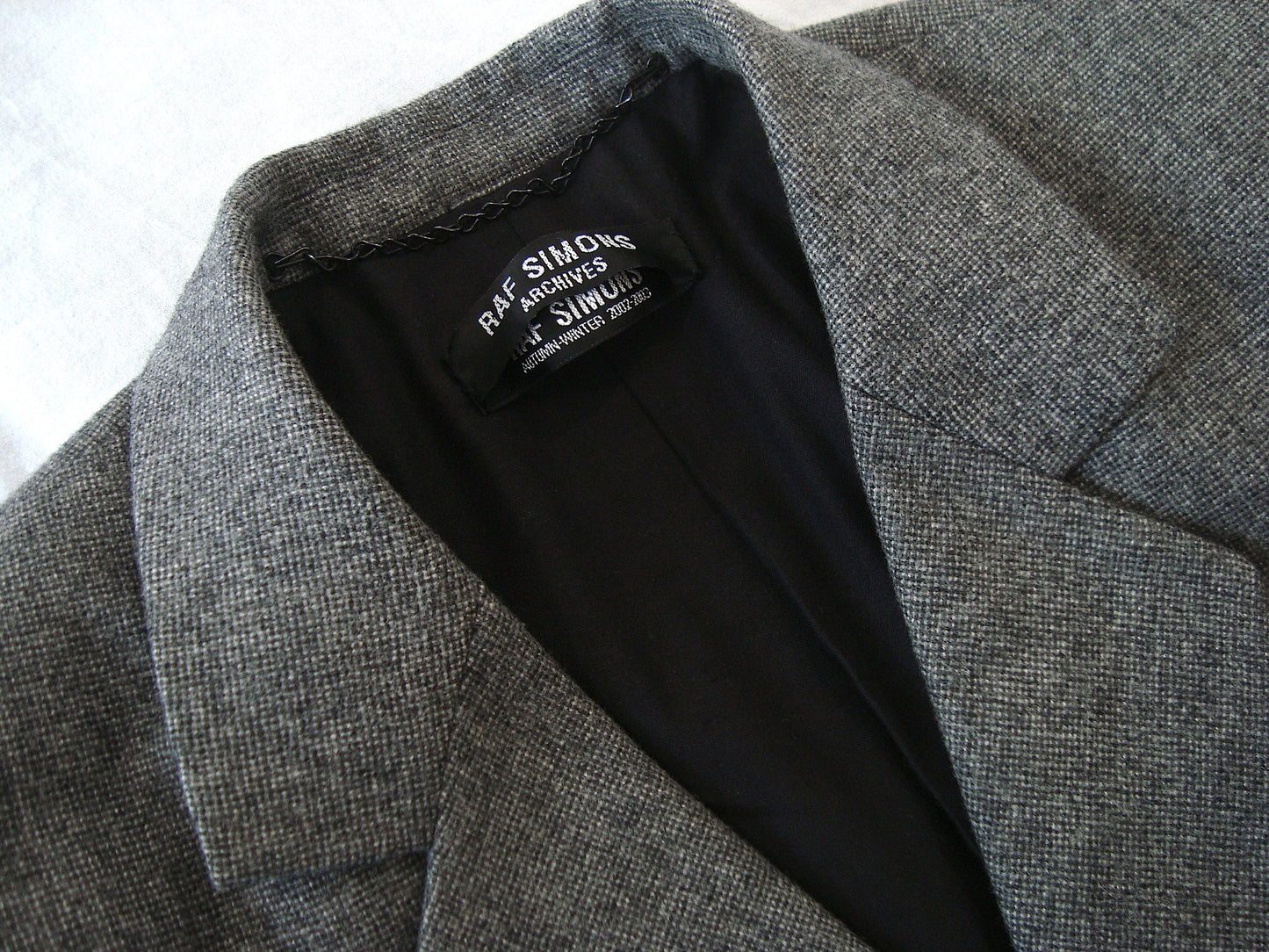 2002 'Archives' Virgin Wool Classic Tailored Coat