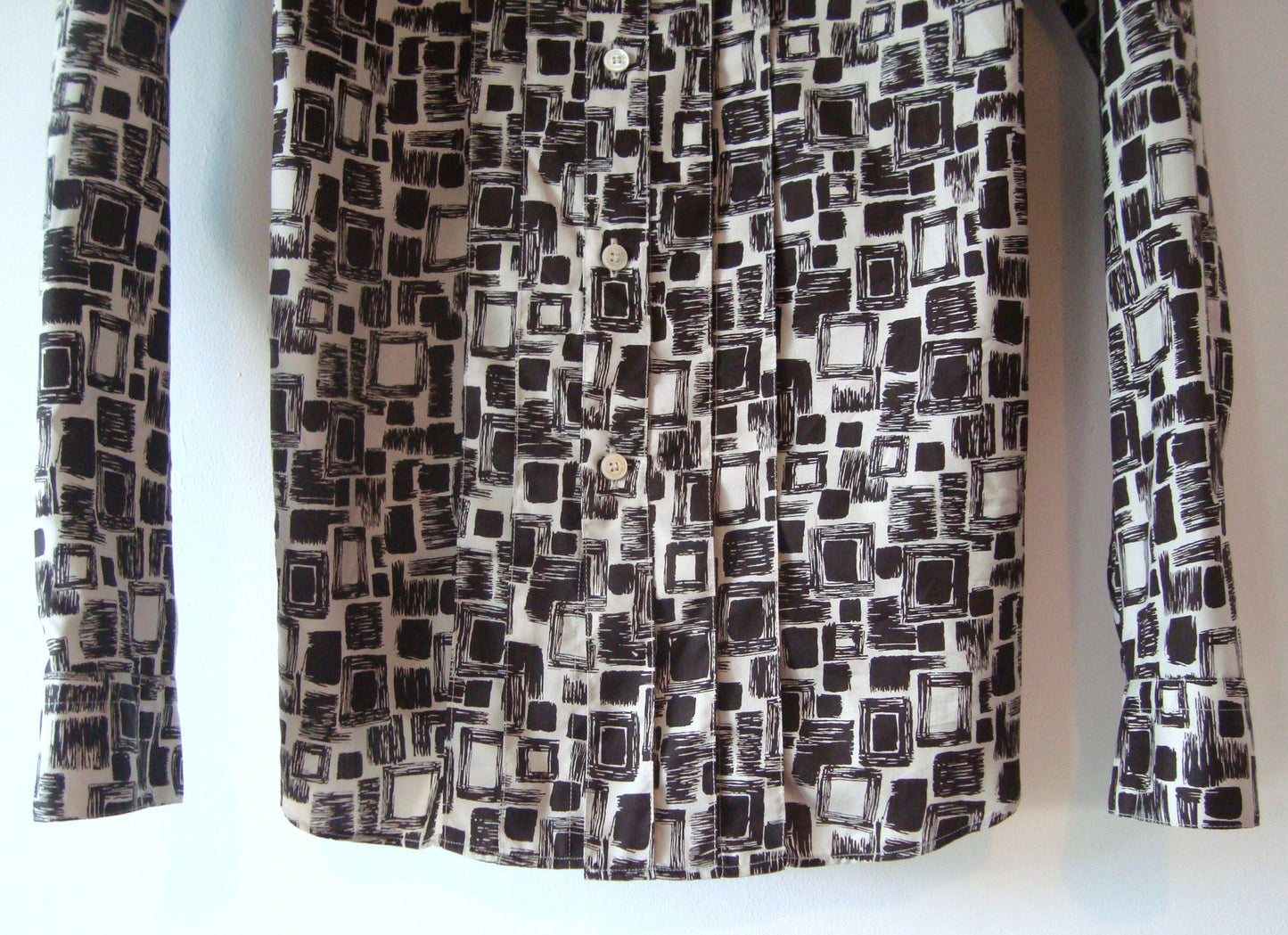 2006 Patterned Silk Evening Shirt