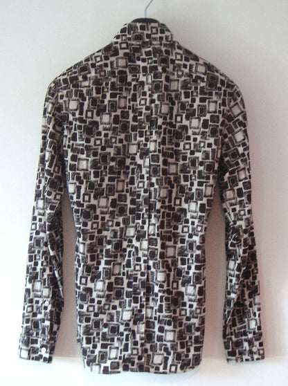 2006 Patterned Silk Evening Shirt