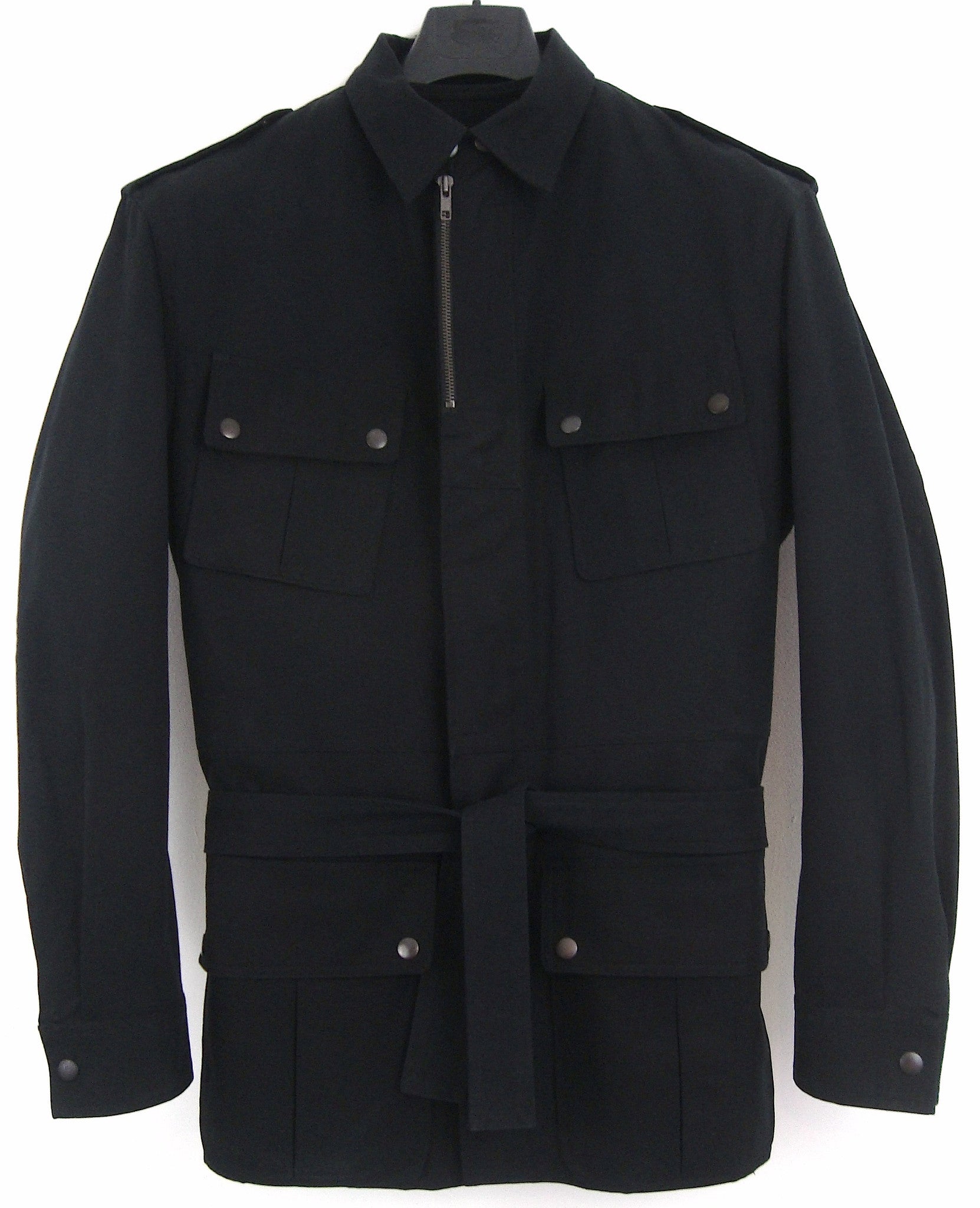 Raf Simons 2005 Broad-shouldered Military Jacket with