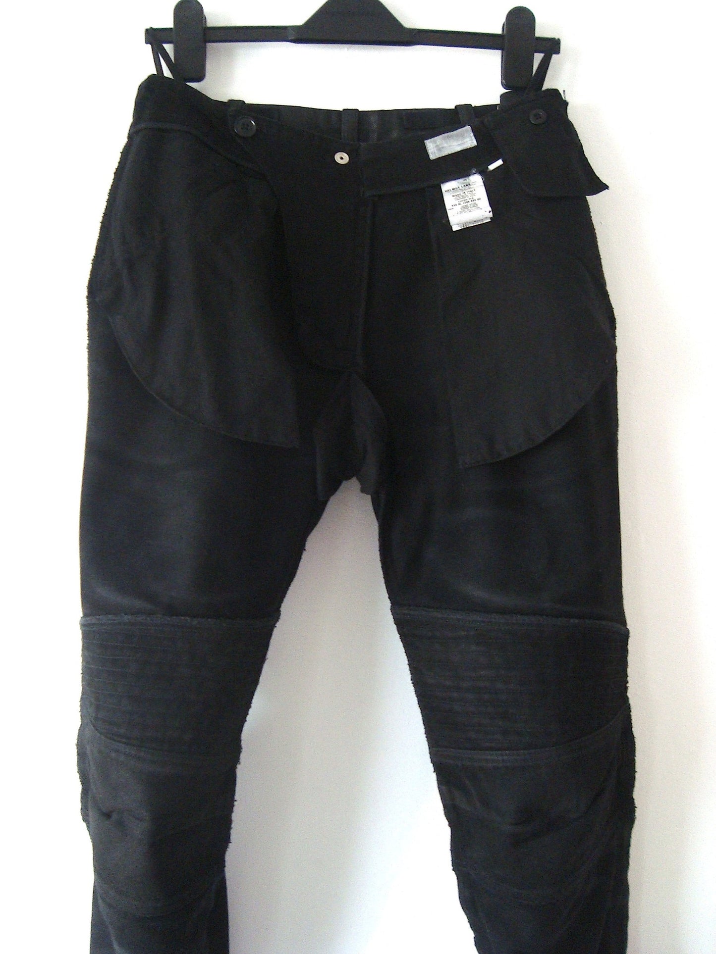 1999 Heavy Waxed Denim Biker Trousers