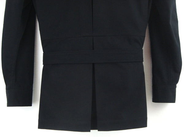 2005 Broad-shouldered Military Jacket with Architectural Pleats