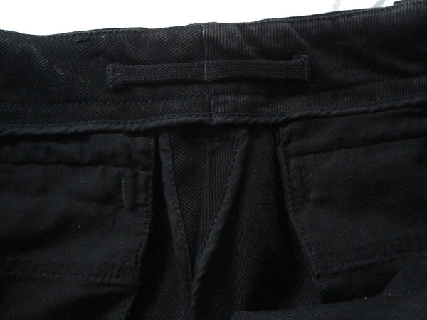 1999 Heavy Waxed Denim Biker Trousers