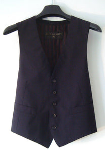 2006 Slim Tailored Waistcoat in Dark Wine