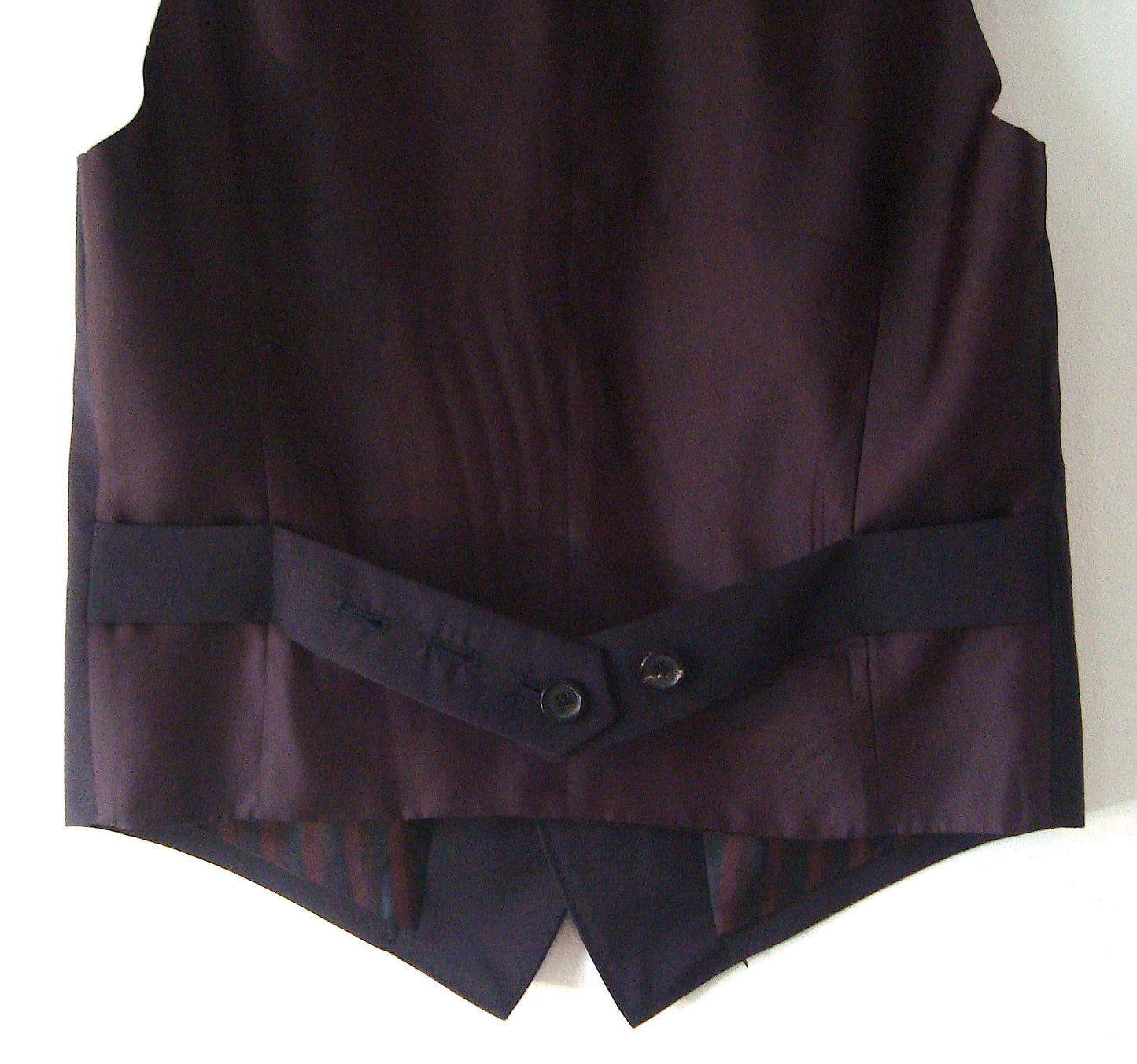 2006 Slim Tailored Waistcoat in Dark Wine