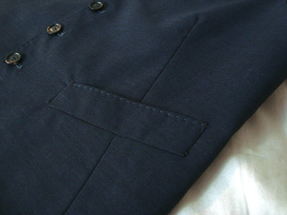 2006 Slim Tailored Waistcoat in Navy Blue