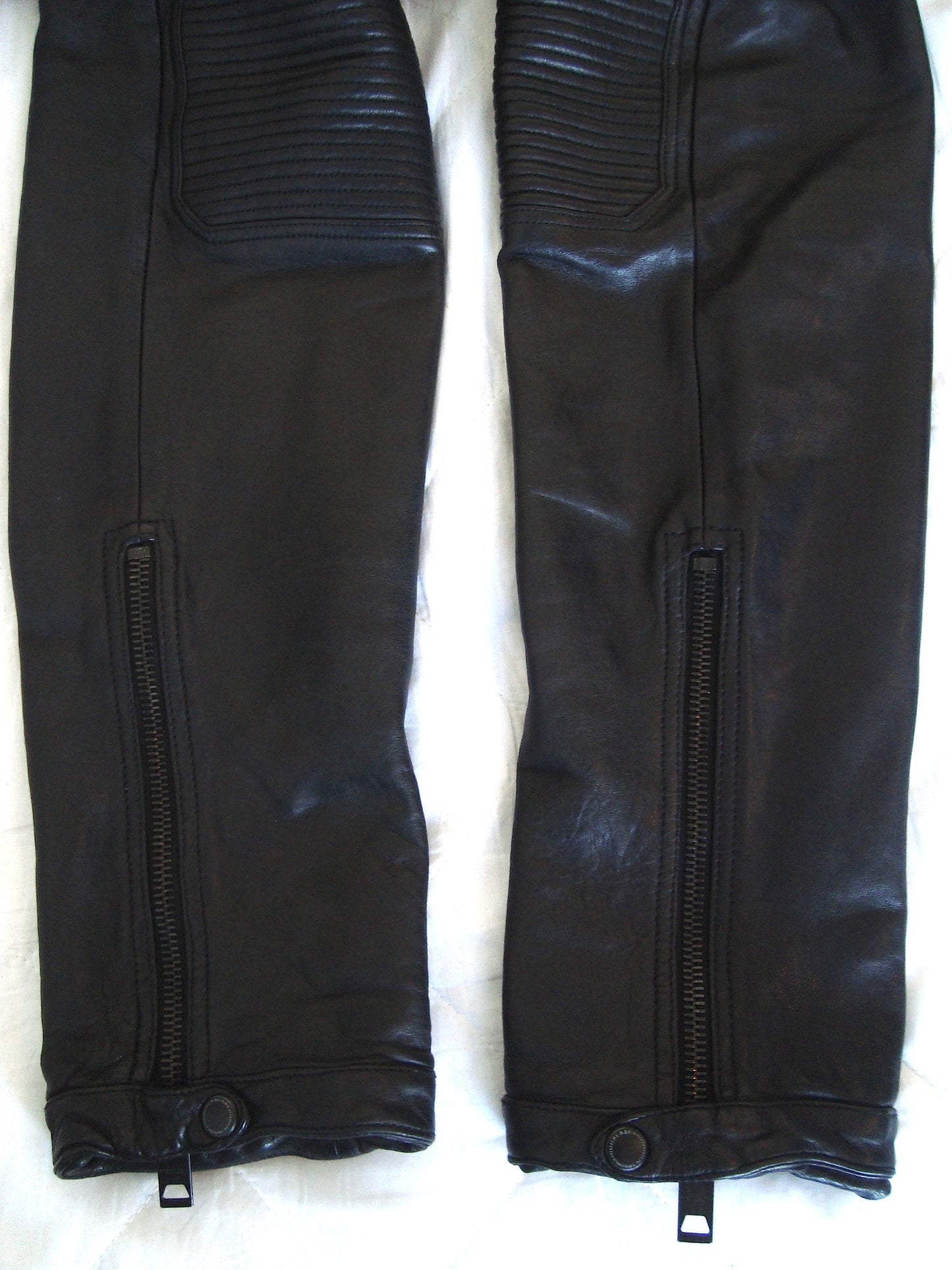 Burberry prorsum leather biker trousers hotsell