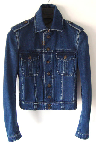 BURBERRY PRORSUM Fall 2015 Size L Navy Blue Camo Polyamide Zip Up Jacket –  Sui Generis Designer Consignment