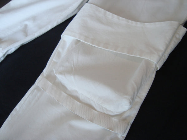 1999 Asymmetric Bondage Trousers with Elastic Straps