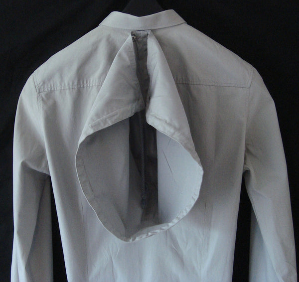 1997 Short Tailored Shirt with Removable Hood