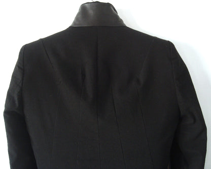 2010 'Adams' Tailored Jacket with Leather trims