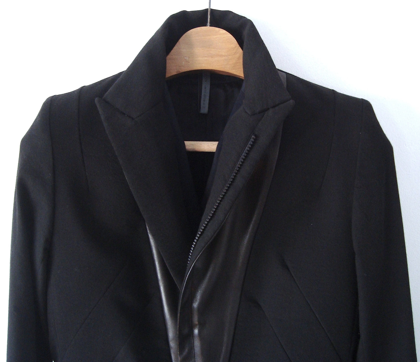 2010 'Adams' Tailored Jacket with Leather trims