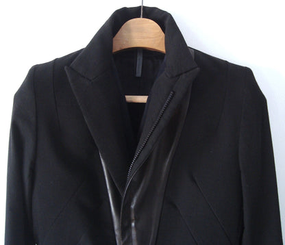 2010 'Adams' Tailored Jacket with Leather trims