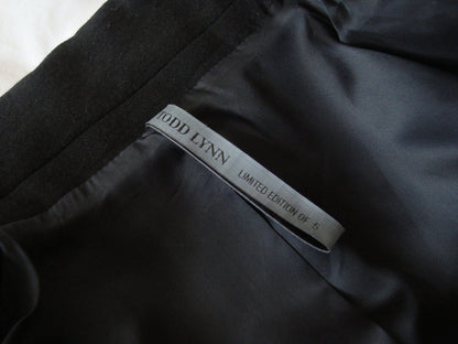 2010 'Adams' Tailored Jacket with Leather trims