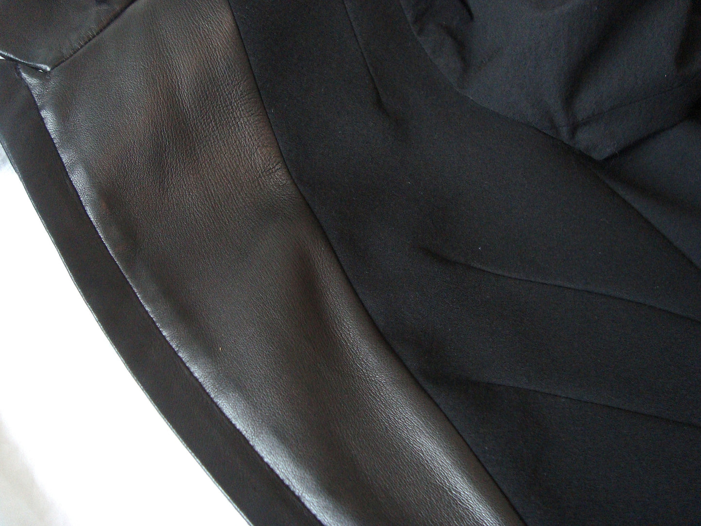 2010 'Adams' Tailored Jacket with Leather trims