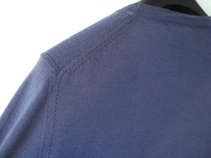 2013 Cashmere/Silk Sweater with Drop-Stitch Detailing