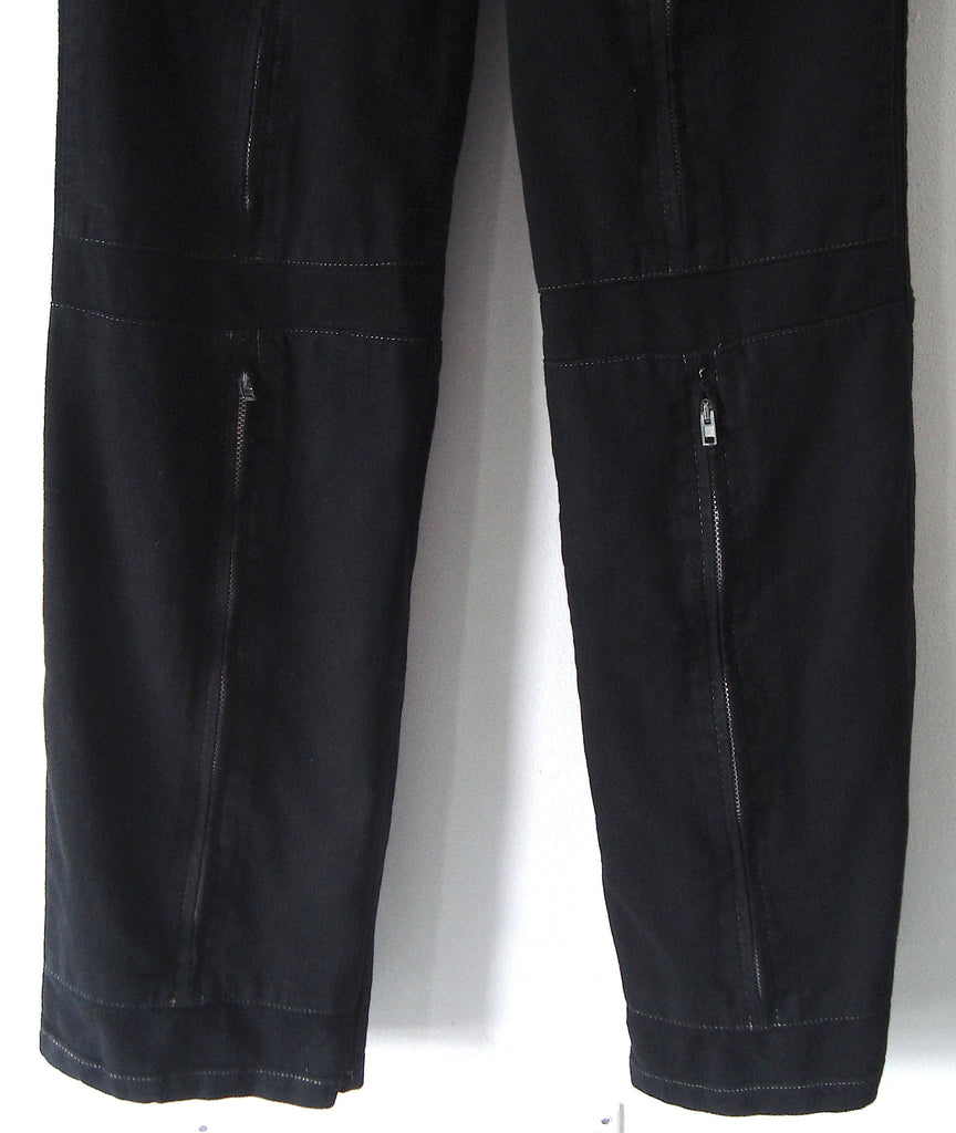 Helmut Lang 1999 Bondage Trousers with Zipped Pockets and Straps ...