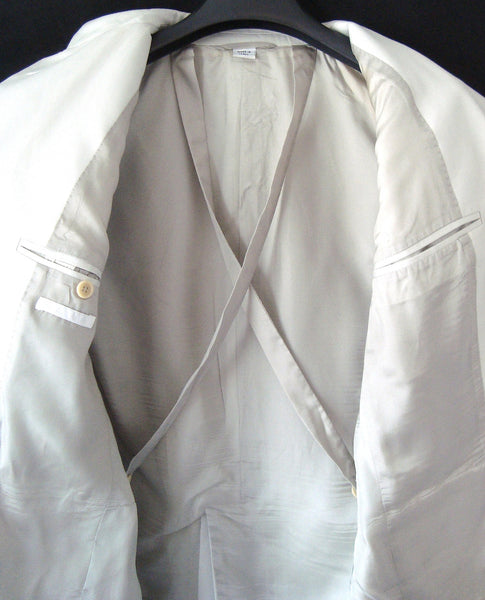 2002 Sateen Cotton Tailored Jacket with Bondage Straps