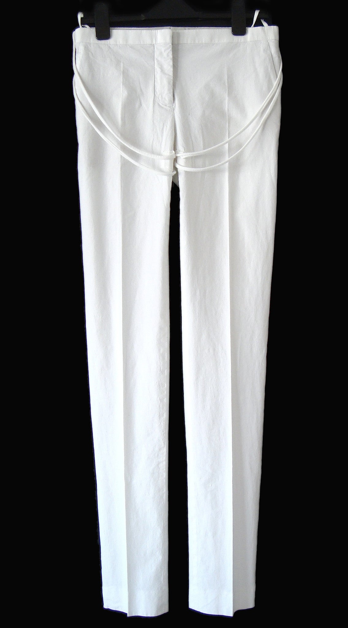 2004 Skinny Tailored Trousers with Jersey Details