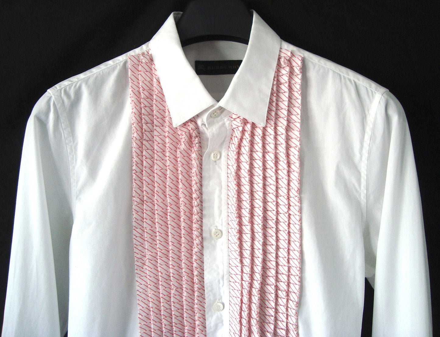 2005 Evening Shirt with Contrasting Plastron