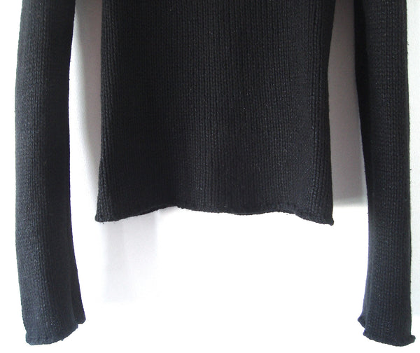 2001 Merino Wool Slim Sweater with Silver Flecks