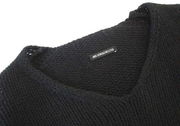 2001 Merino Wool Slim Sweater with Silver Flecks
