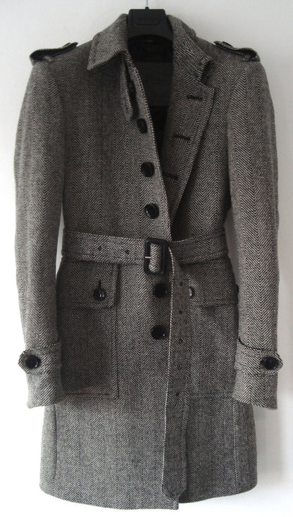 Burberry prorsum herringbone coat best sale