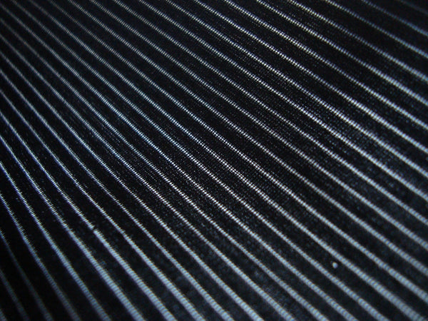 2005 Fine Transparent Stripe Cotton Slim Shirt with French Cuffs