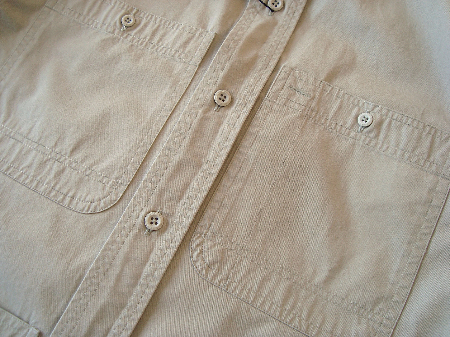 2010 Vintage Twill Multi-Pocket Worker Shirt