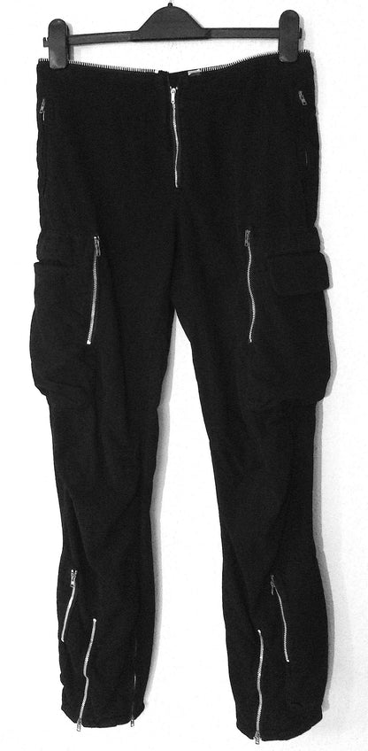 Helmut Lang 1999 Bondage Trousers with Cargo Pockets and Zipper Details –  ENDYMA