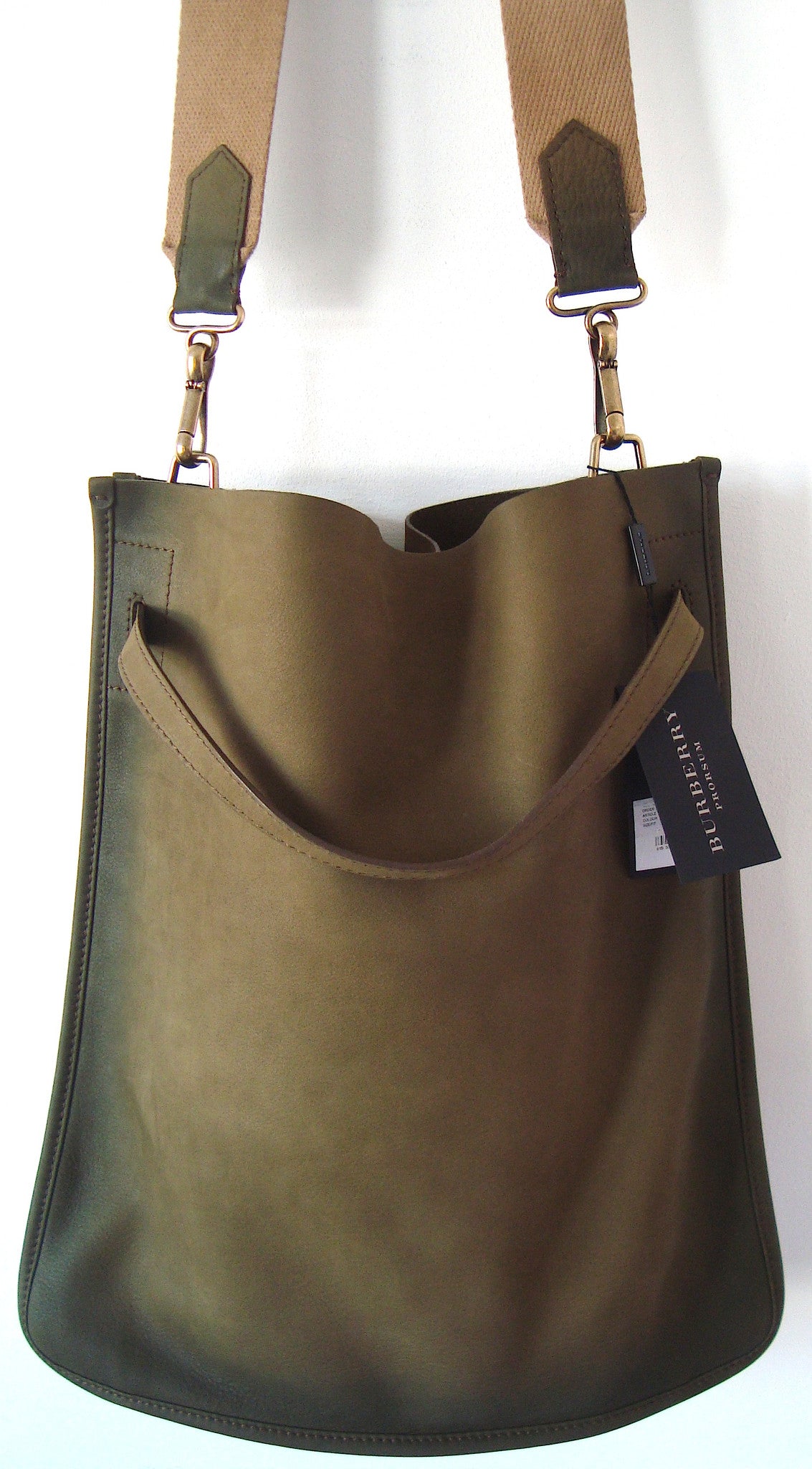 2011 Hand Dyed Calf Leather Oversized Messenger Bag