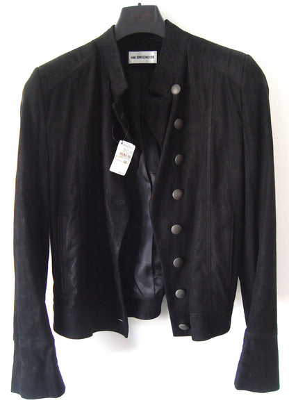 2010 Nubuck Leather Military Jacket