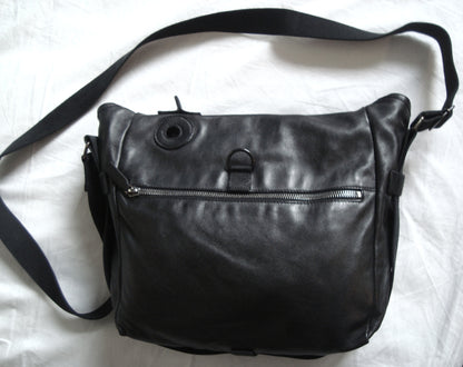 2003 Nappa Leather Gas Mask Messenger Bag