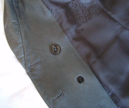 2009 Calf Leather Jacket with Architectural Lapels