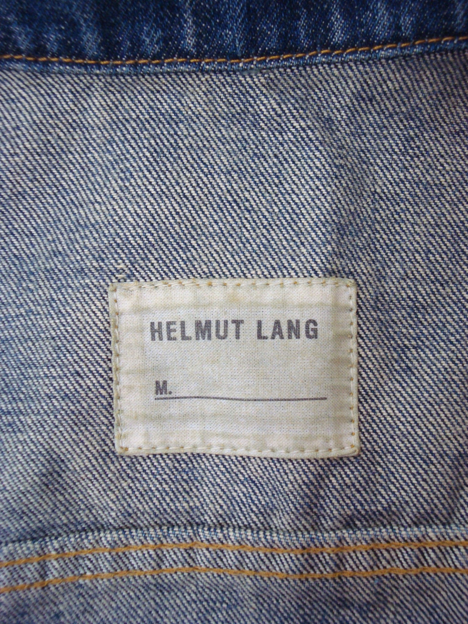 Helmut Lang 2004 Vintage Denim Slim 1-Pocket Jacket – ENDYMA Helmut Lang 2004 Vintage Denim Slim 1-Pocket Jacket – ENDYMA