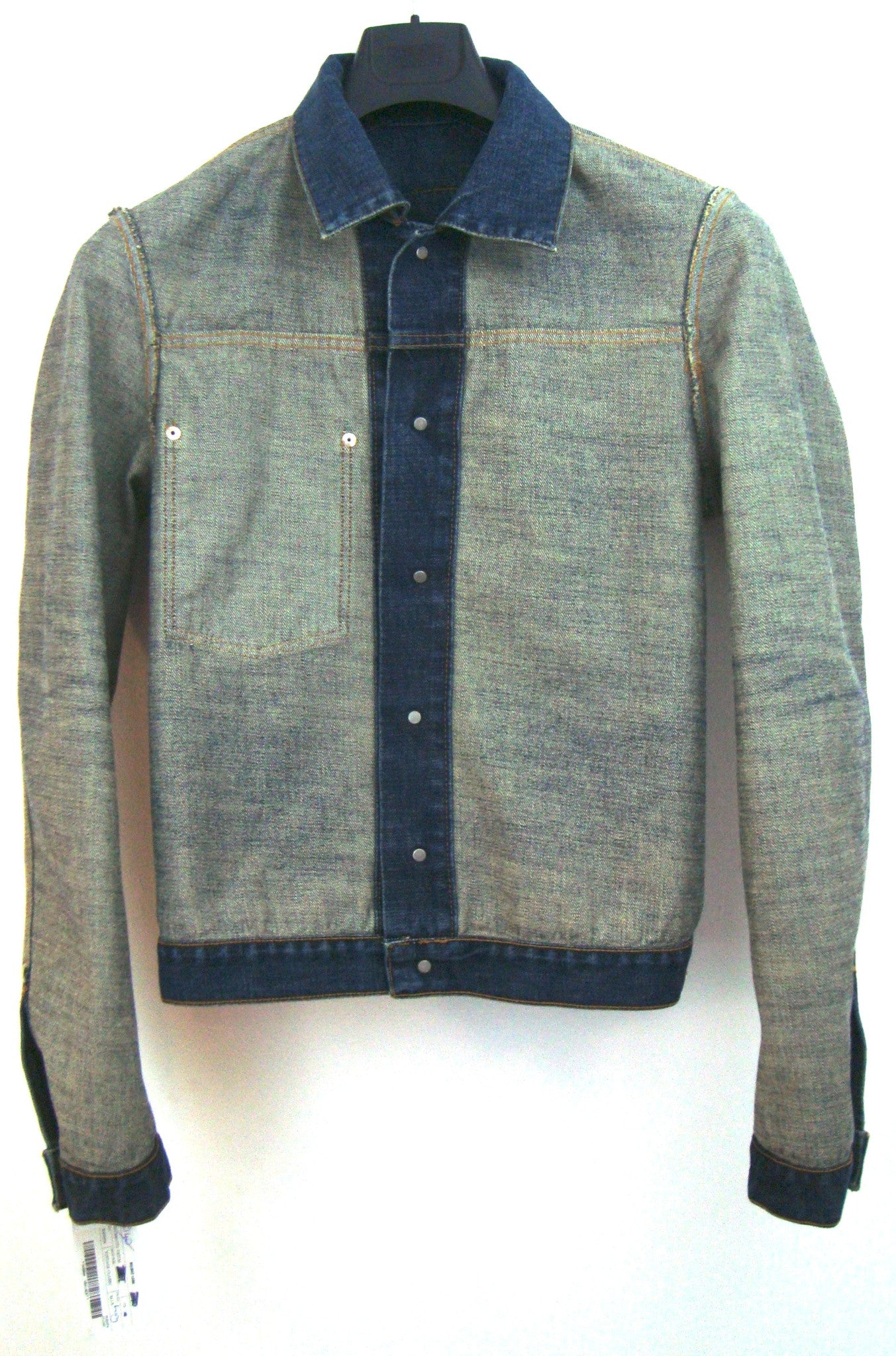 Helmut Lang 2004 Vintage Denim Slim 1-Pocket Jacket – ENDYMA Helmut Lang 2004 Vintage Denim Slim 1-Pocket Jacket – ENDYMA