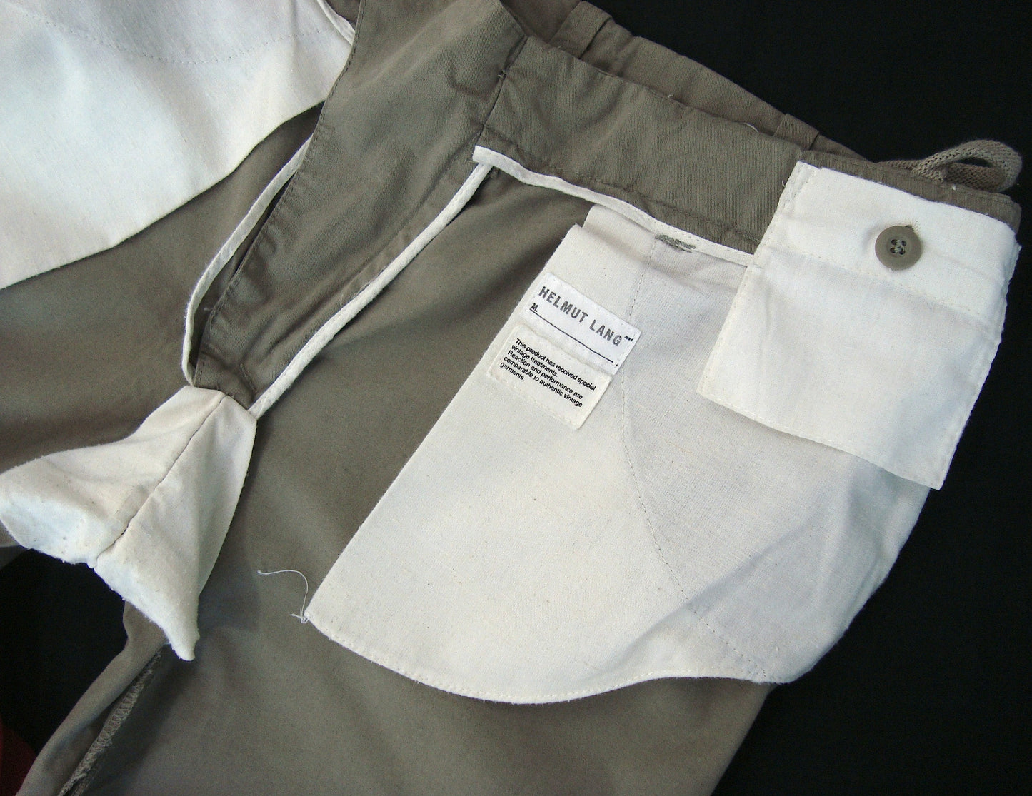 1999 Brushed Cotton Twill Biker Trousers