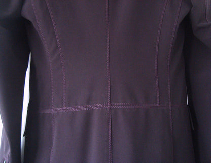 2008 Neoprene Peacoat with Snap Buttons