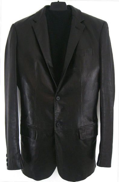 2002 Rubberised Lamb Leather Blazer Jacket