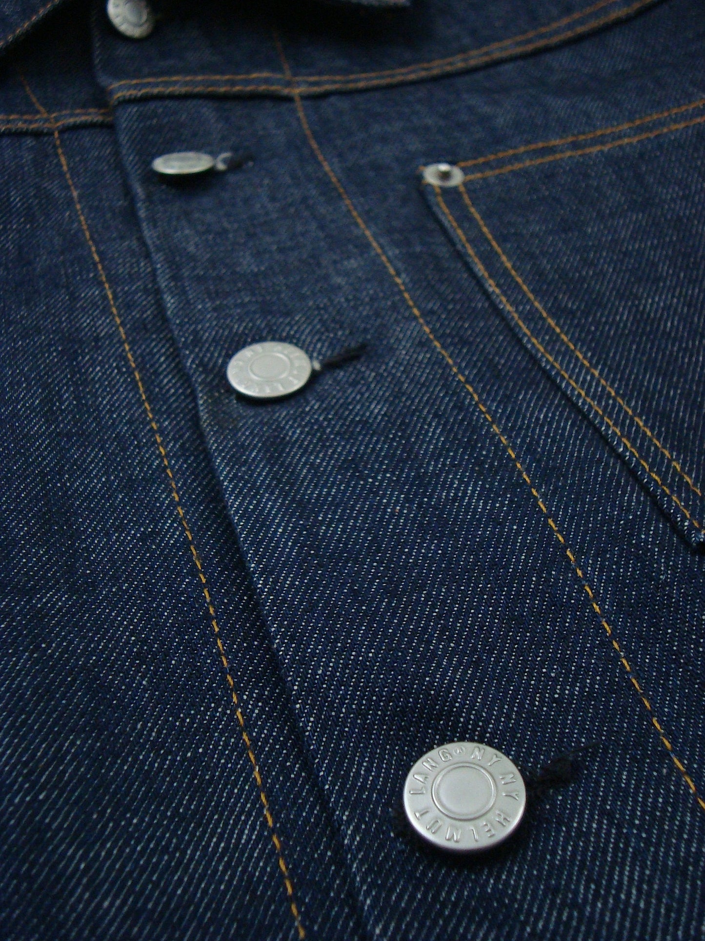 2002 Raw Denim 1-Pocket Jacket