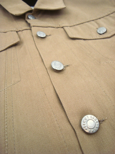 2001 Raw Silk Denim Classic 2-Pocket Jacket