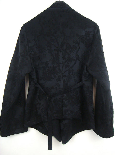 2009 Textured Jacquard 'East' Jacket with Tie Closure
