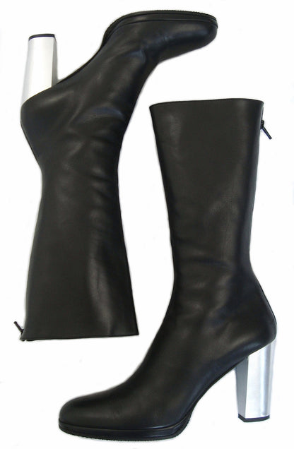 Helmut lang white boots best sale