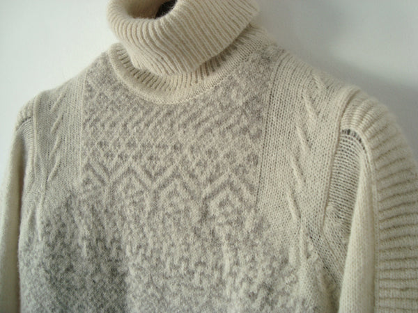 2005 Heavy Virgin Wool Biker Sweater