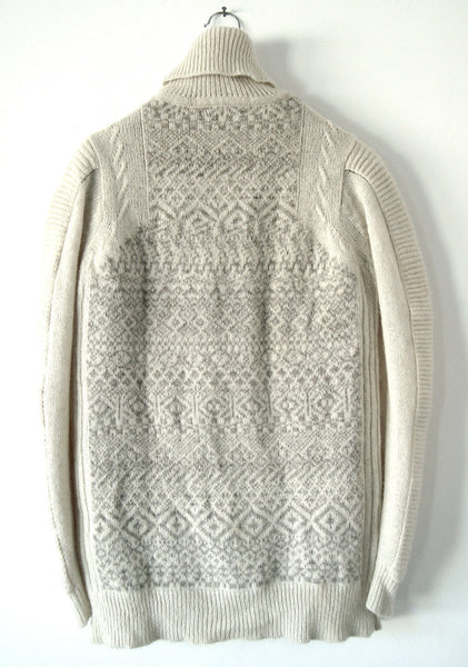 2005 Heavy Virgin Wool Biker Sweater
