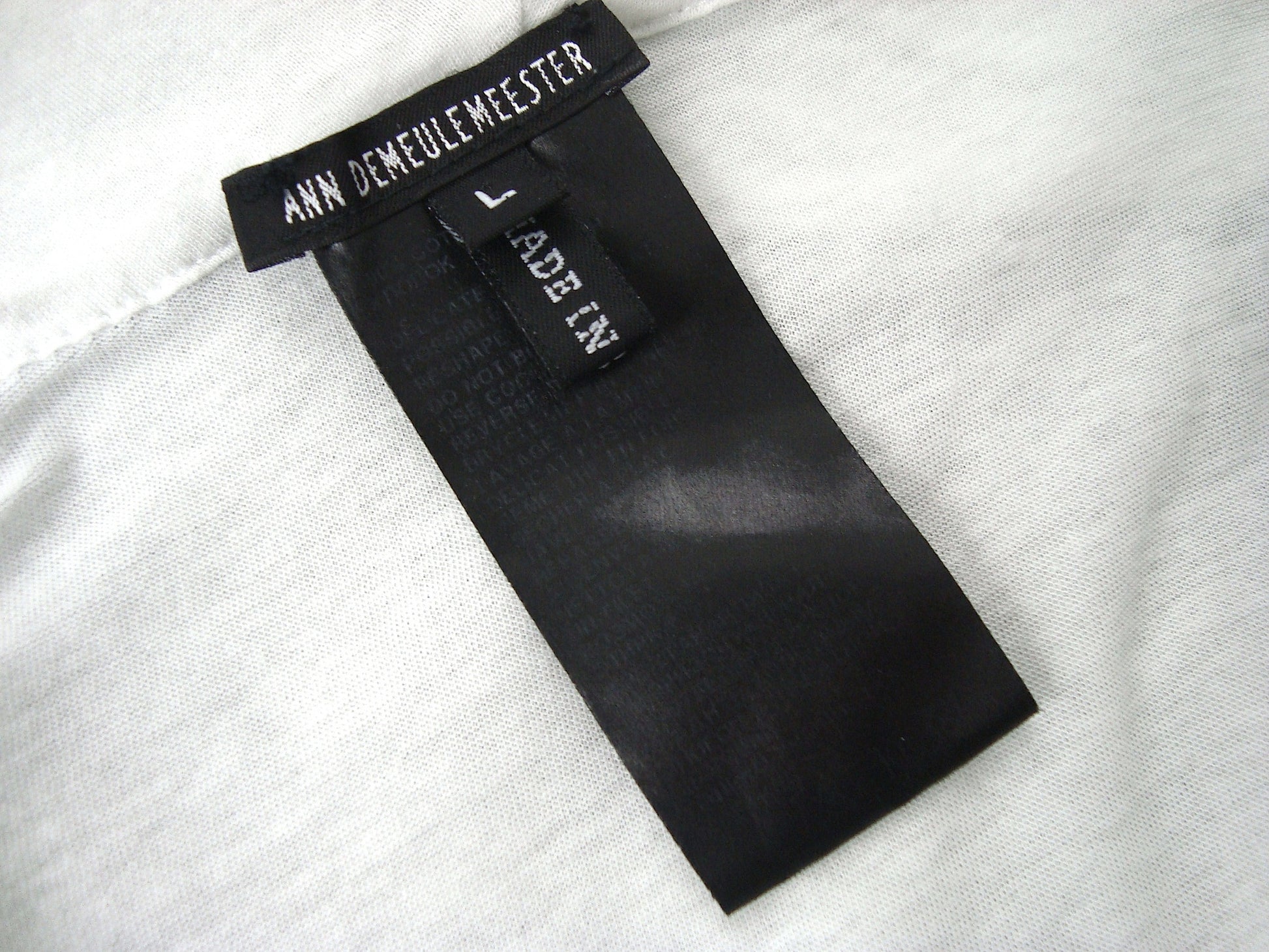 Ann Demeulemeester 2005 Double-Layered Reversible 'Wish Ann Demeulemeester 2005 Double-Layered Reversible 'Wish