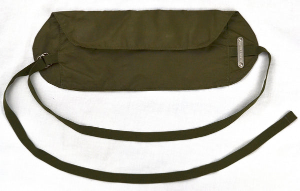 1999 Resinated Cotton Waist Pack with Strap Closure