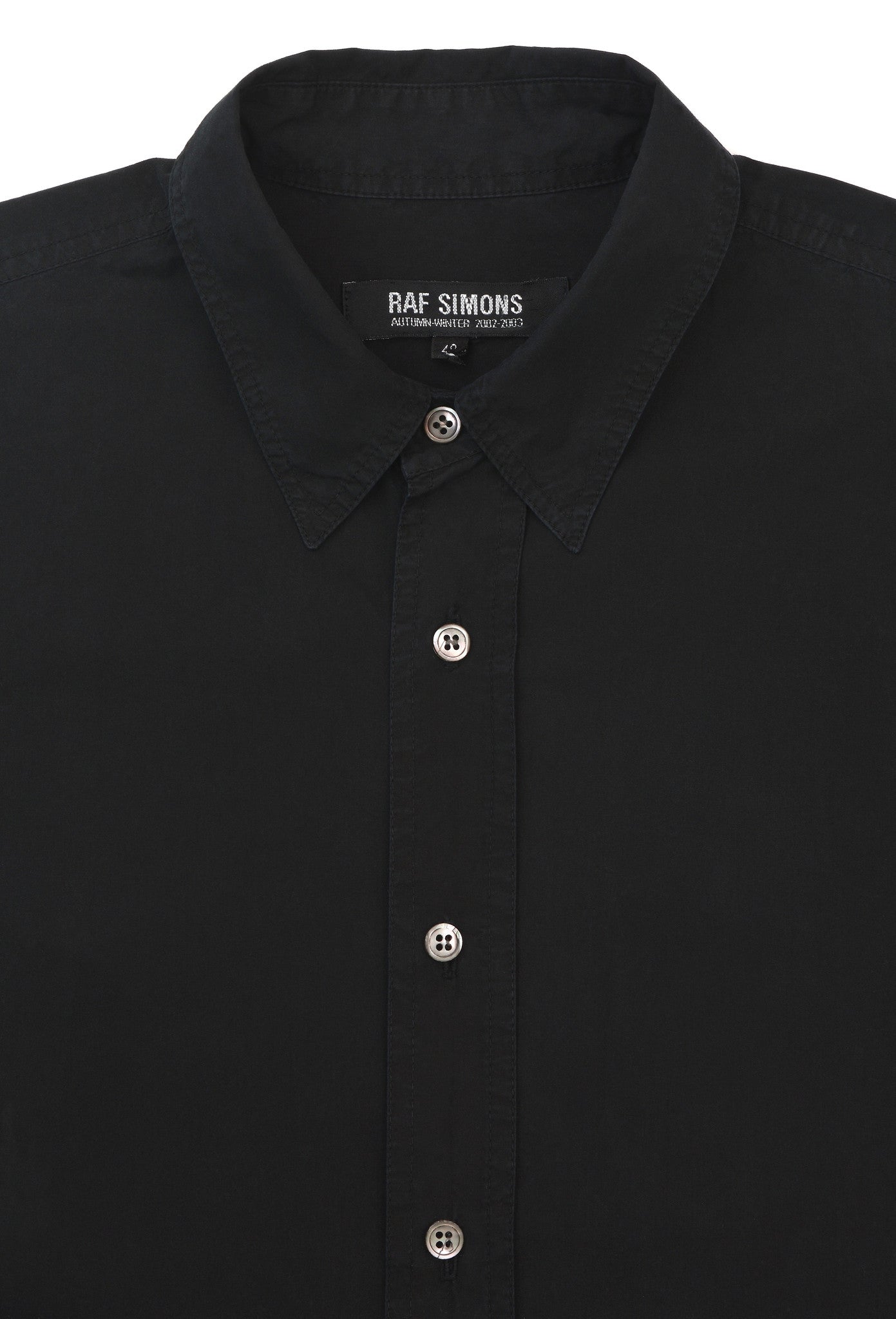 Raf Simons 2002 Oversized Bondage Shirt with Buttoned Sides Raf Simons 2002 Oversized Bondage Shirt with Buttoned Sides