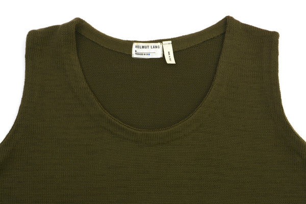 1998 Sleeveless Military Parka Sweater with Layered Hem (Womens' version)